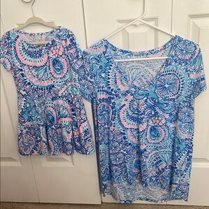 Lilly Pulitzer mom and mini matching